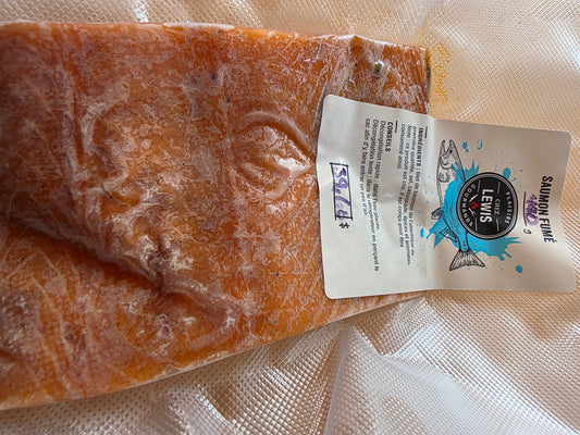 saumon de l'atlantique fumé a froid (Bloc)