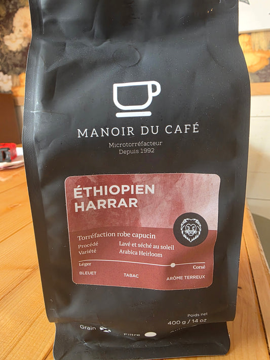 café en grain ''Éthiopien Harrar'' 400g